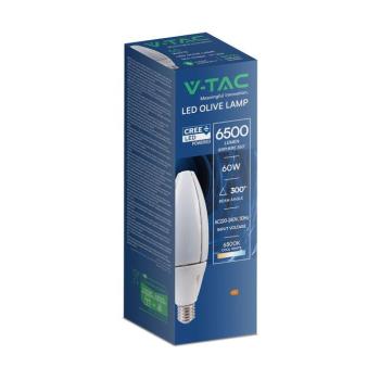 V-TAC CREE SMD 60W E40 hideg fehér Olive LED égő, 108 Lm/W - SKU 211886 kép