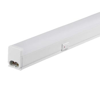 V-TAC CREE SMD LED lámpa 115cm T5 16W beépített kapcsolóval, természetes fehér - SKU 216966 kép