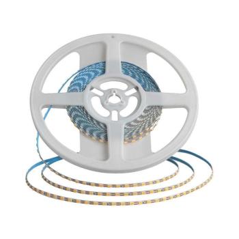 V-TAC DC24V 3mm széles LED szalag, SMD 2835, 120 LED/m, kettős PCB, Meleg fehér - SKU 23024 kép