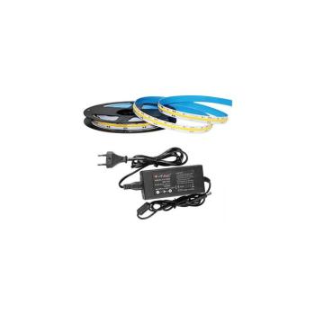 V-TAC DC24V COB LED szalag szett IP20, 280 db/m, Hideg fehér - SKU 2675 kép