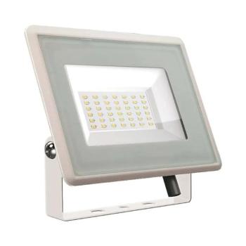 V-TAC F-széria LED reflektor 30W hideg fehér, fehér házzal - SKU 6748 kép