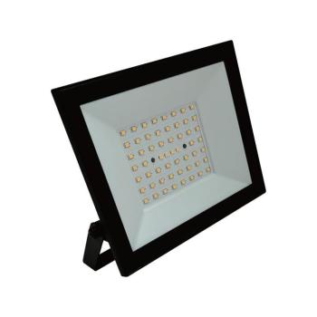 V-TAC FN-széria LED reflektor 50W meleg fehér, fekete házzal - SKU 23995 kép