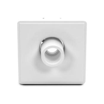 V-TAC GU10 LED spotlámpa keret, fehér billenthető lámpatest - SKU 3144 kép
