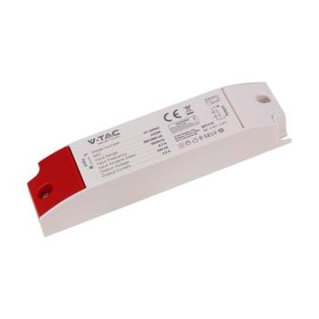 V-TAC IP44 műanyagházas LED tápegység 24V 60W 2.5A - SKU 24250 kép