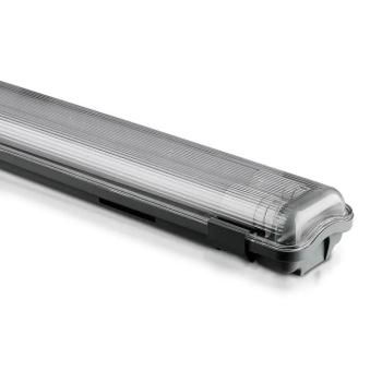V-TAC IP65 120 cm por-, és páramentes armatúra 2 db LED fénycsőhöz - SKU 6709 kép
