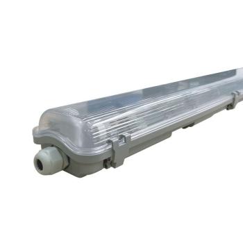 V-TAC IP65 150 cm por-, és páramentes armatúra 2 db LED fénycsőhöz (TF-széria) - SKU 24488 kép