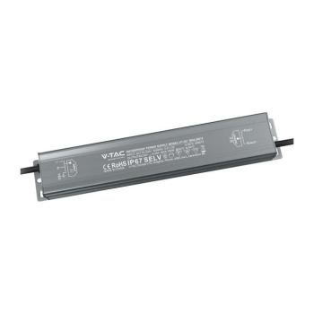 V-TAC IP67 fémházas LED tápegység 24V 150W 6.25A - SKU 24512 kép