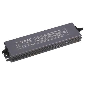 V-TAC IP67 slim fémházas LED tápegység 24V 100W 4.15A - SKU 24245 kép