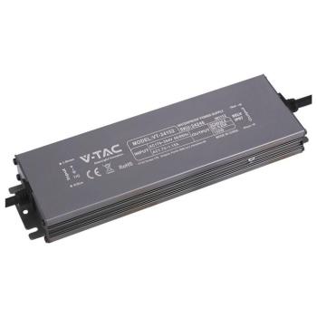V-TAC IP67 slim fémházas LED tápegység 24V 150W 6.25A - SKU 24246 kép