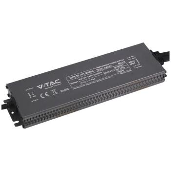 V-TAC IP67 slim fémházas LED tápegység 24V 200W 8.25A - SKU 24247 kép