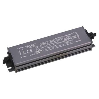 V-TAC IP67 slim fémházas LED tápegység 24V 36W 1.5A - SKU 24243 kép