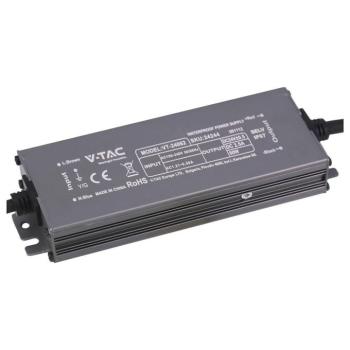 V-TAC IP67 slim fémházas LED tápegység 24V 60W 2.5A - SKU 24244 kép