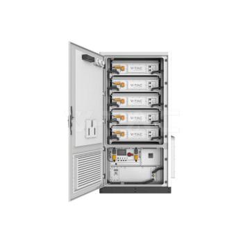 V-TAC kültéri 233kWh magasfeszültségű akkumulátor rendszer, beépített vízhűtéssel - SKU 12328 kép