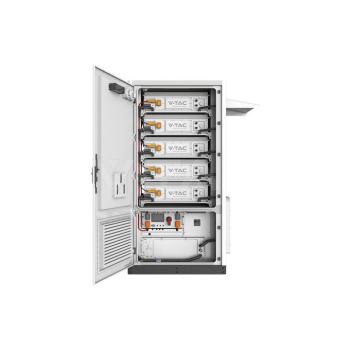 V-TAC kültéri 261kWh magasfeszültségű akkumulátor rendszer, beépített vízhűtéssel - SKU 12676 kép