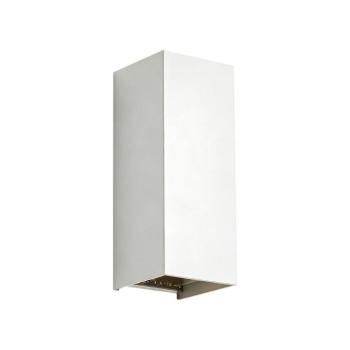 V-TAC kültéri, kétirányú szögletes 10W fehér fali LED lámpa, CCT - SKU 24345 kép