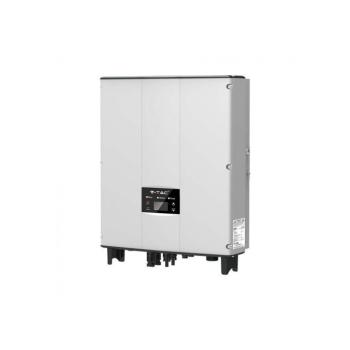 V-TAC napelemekhez való egyfázisú 3kW On-Grid rendszerű inverter, LCD kijelzővel - SKU 11379 kép