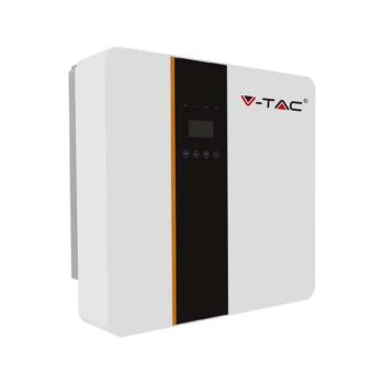 V-TAC napelemekhez való egyfázisú 5kW Hibrid rendszerű inverter, LCD kijelzővel - SKU 11509 kép