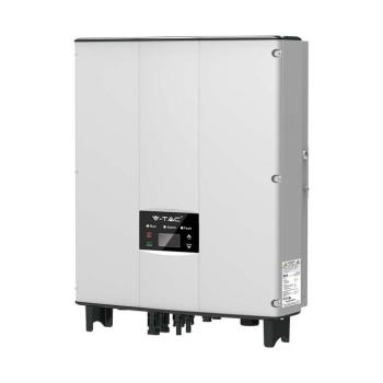 V-TAC napelemekhez való egyfázisú 5kW On-Grid rendszerű inverter, LCD kijelzővel - SKU 11370 kép
