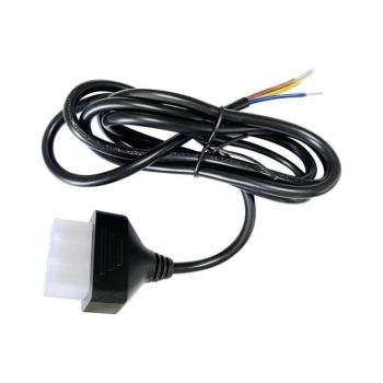V-TAC NEWLINE lineáris lámpatesthez való betáplálás csatlakozó, 1.5m, 3x0.75mm2, fekete - SKU 10178 kép