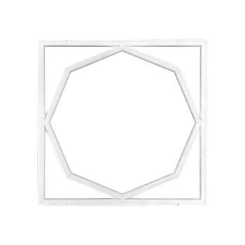 V-TAC Octagon 72W süllyeszthető élvilágítású LED panel, hideg fehér, 60x60cm - SKU 24217 kép