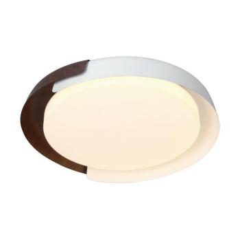 V-TAC okos dekoratív mennyezeti CCT LED lámpa, 48W, fehér és fa hatású, 500x80mm - SKU 24187 kép