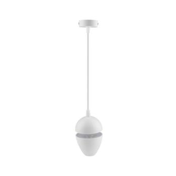V-TAC Ovális 9W LED alumínium csillár, fehér, meleg fehér fénnyel - SKU 24232 kép