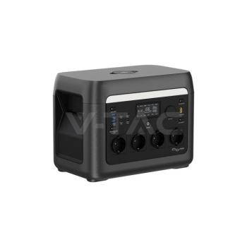 V-TAC PRO hordozható töltőállomás 1800W, WiFis UPS napelemes töltési lehetőséggel - SKU 12754 kép