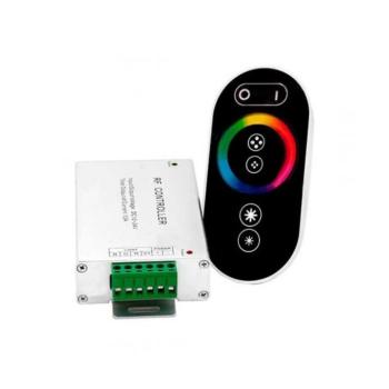 V-TAC RGB LED szalag vezérlő távirányítóval 12/24V - SKU 3312 kép
