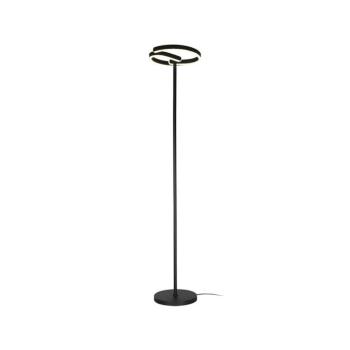 V-TAC S-alakú 25W LED állólámpa, 300x1420mm, természetes fehér, matt fekete házzal - SKU 24292 kép