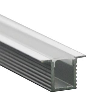 V-TAC süllyeszthető alumínium LED szalag profil fehér fedlappal 2m, 5mm-es LED szalaghoz - SKU 2904 kép