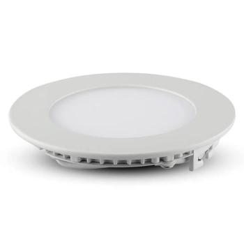 V-TAC süllyeszthető kerek fémházas LED panel 18W természetes fehér - SKU 214861 kép