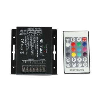 V-TAC szinkronizálható dimmelhető vezérlő távirányítóval RGB+W LED szalaghoz - SKU 3338 kép