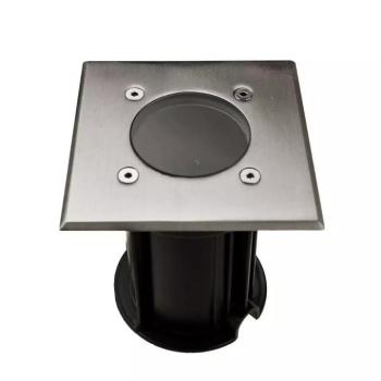 V-TAC szögletes talajlámpa, IP65, GU10 foglalattal - SKU 7516 kép