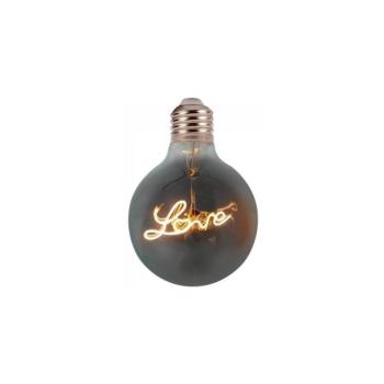 V-TAC 5W borostyán E27 meleg fehér filament LED égő - SKU 2700 kép