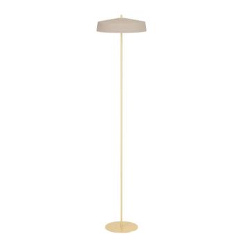 Valdiola álló világítás, homokszínű/sárgaréz, fém, magasság 160 cm