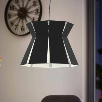 Valecrosia függő lámpa, fekete, Ø 42 cm kép