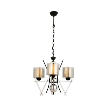VARANA láncos csillár 3xE27/40W/230V fekete/fényes króm 301AUR1228 kép