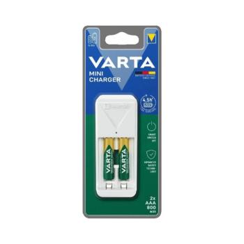 Varta 57656201421 - Akkumulátortöltő 2xAA/AAA 800 mAh 230V 57656201421 kép