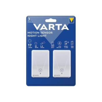 Varta 16624101402 - 2x LED éjszakai fény érzékelővel, 3xAAA, NIGHT LIGHT 16624101402 kép