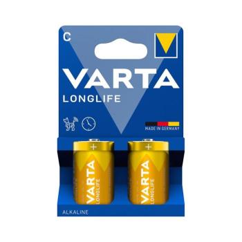 Varta 4114101422 - 2 db LONGLIFE LR14/C 1,5V alkáli elemek 4114101422 kép