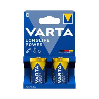 Varta 4914121422 - 2 db LONGLIFE POWER LR14/C 1,5V alkáli elemek 4914121422 kép