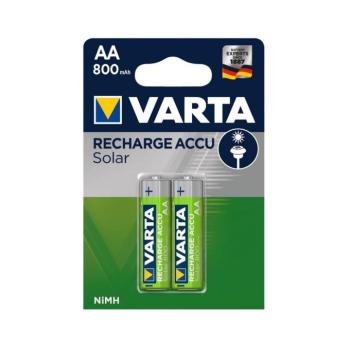 Varta 56736 - 2 db újratölthető SOLAR ACCU AA NiMH 800mAh 1,2V akkumulátor 56736101402 kép