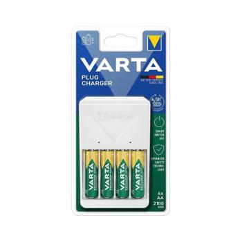 Varta 57657101451 - 4xAA/AAA akkumulátor töltő 2100mAh 230V 57657101451 kép