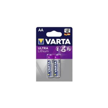 Varta 6106 - 2 db Líthium elem PROFESSIONAL AA 1,5V 6106301402 kép
