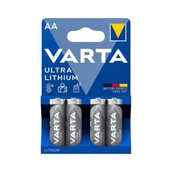 Varta 6106301404 - 4 db Lítium elem ULTRA AA 1,5V 6106301404 kép