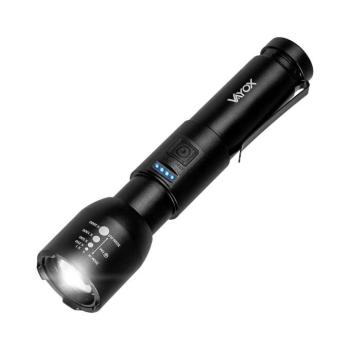 Vayox LED tölthető állítható fényerőjű lámpa 20W, 5V, IPX4, 800 lm, 2000 mAh VA0180 kép