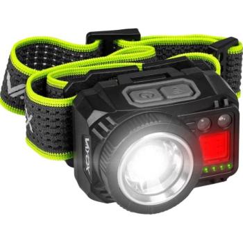 Vayox LED-es újratölthető fejlámpa érzékelővel LED/6W/5V/3xAAA IP66 500 lm 1200 mAh VA0098 kép