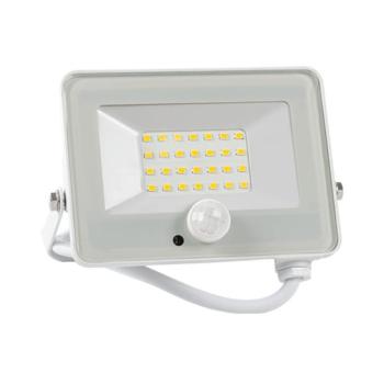 VEGA20 SLIM 20W LEDES FÉNYVETŐ WITH SENSOR 3000K WHITE kép