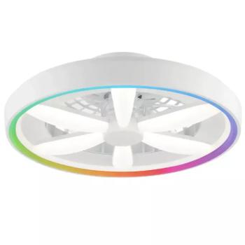 Ventilátor SAVIR WHITE CCT+RGB 66935 kép