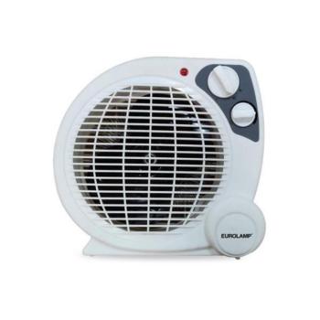 Ventilátoros fűtőtest, 1000/2000W, fehér, Eurolamp, 430453 kép